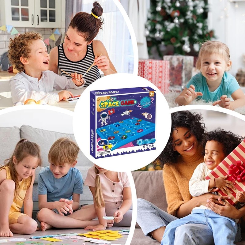 Matching Chess Board - Space Theme Logical Mind Toys -