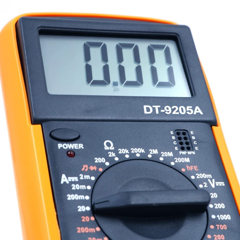 WANGCL AC/DC Voltmeter Multimeter Diode Transistor Audible Continuity Home Measuring