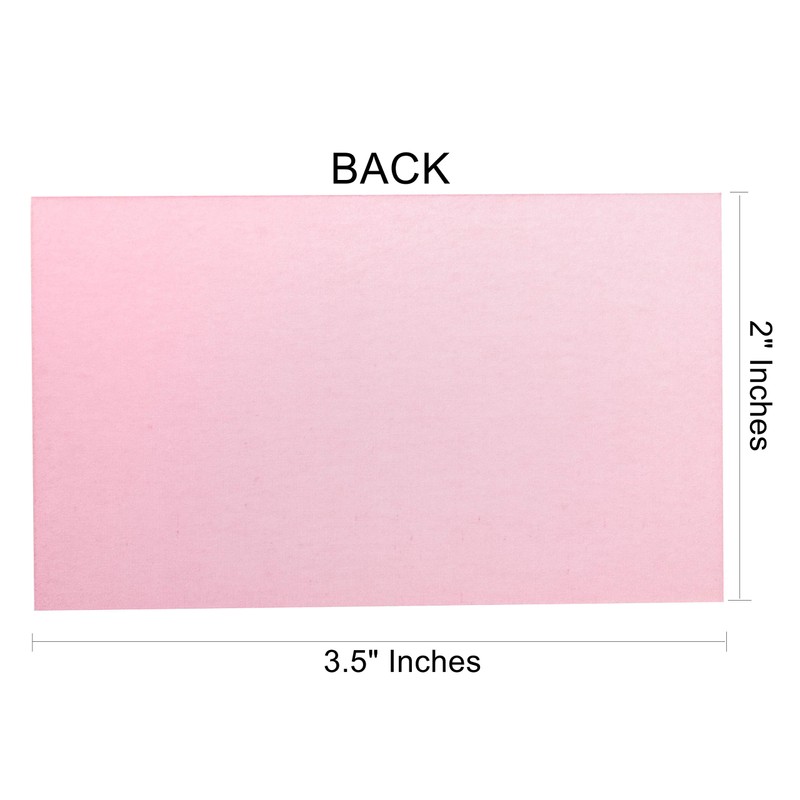 RXBC2011 100 Appointment Reminder Cards Pink