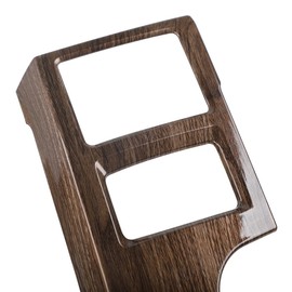 Voodonala for F-150 2015-2020 Wood Color Central Control Cover Frame Trim for Ford F150 2015 2016 2017 2018 2019 2020,2017-2022 F250/F350/F450/F550 King Ranch Lariat, Platinum