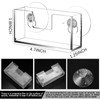 Cinnvoice 2 Pcs Window Mount Business Card Holder with Suction