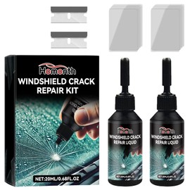 2Pcs Windshield Crack Repair Kit, 2025 New Automotive Windshield Chip Repair Kit, Glass Nano Repair Fluid, Windshield Scratch Remover, Window Screen Repair Kit Quick Repair Scratch Chip Crack