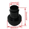WELWIK Tube Connector 2PCS G1/4 Inch to 3/8 Inch Barb