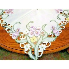 Dutch Iris Table Topper