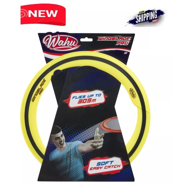 WingBlade Pro Aerodynamic Flying Disc Throw and Catch Toy, 13"