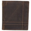 RFID Blocking Men's Slim Bifold Hipster Credit Card Vintage Leather