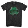 Chowdaheadz Boston Shamrock Graffiti T-Shirt - Unisex Vintage Tee Soft