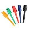 20Pcs Colorful Multimeter Test Clips with Spring-Loaded Hooks Electrical Testing