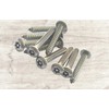 4.2mm x 32mm Button Head Security Screws Stainless Steel Sheet