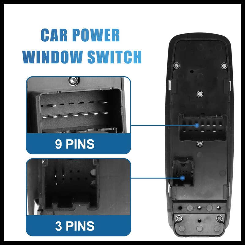 Hihaha 68110866AA 68110866AB Front Left Side Car Power Window Switch