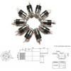 10pcs PJ-392 3Pin 3.5mm Stereo Headphone Audio Video Jack Socket