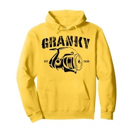Cranky Funny Ideas Fishing Crankbait Lure For Fishing Pullover Hoodie