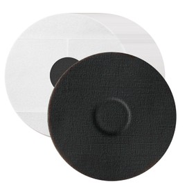 Leng Ke 40 Pack Libre 3 Sensor Cover, WaterProof Adhesive Patches for Libre 3, Pre-Cut Back Pack Strong Adhesive CGM Tape with No Glue in The Center (Black)