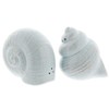 Blue Sea Shells Salt & Pepper Shaker Set