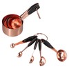Leadigol Copper Measuring Cups and Spoons Set, Coffee Baking Tool