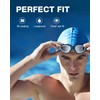 ZIONOR Swim Goggles, G1 Polarized Swimming Goggles Anti-Fog for Adult