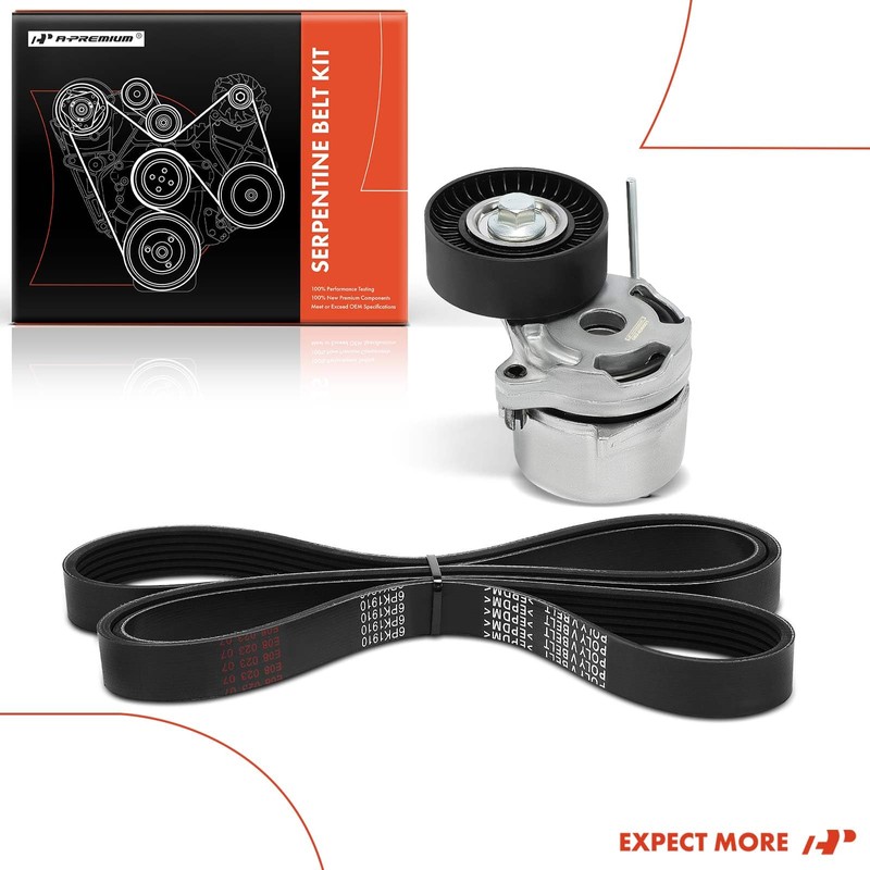 A-Premium Engine Serpentine Belt Drive Kit Compatible with Subaru Forester
