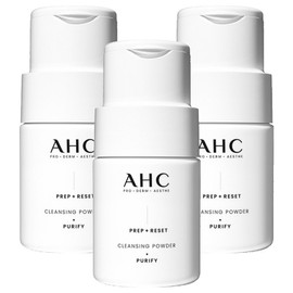 AHC Prep Reset Cleansing Powder, 40g, 3 pieces / AHC 프렙 리셋 클렌징 파우더, 40g, 3개