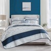 DUOHONG 100% Cotton Quilt Set King Size, King Quilt, Patchwork