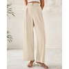 BTFBM Women Wide Leg Dress Pants 2025 High Waisted Button