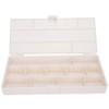 Rubber Bands Clip Storage Box Jewelry Earrings Organizer Hairdressing Tool