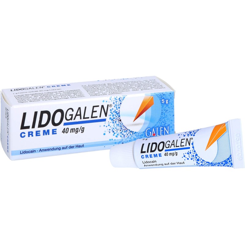 LIDOGALEN 40 mg/g Cream 5 g