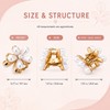 24 Pcs Small Pearl Hair Clips for Women Girls, Mini