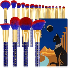 colorsd Juego De Brochas Egipcia Maquillaje Profesional Sintética