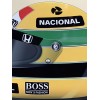 WOW!!! Ayrton Senna F1 Formula Race Car Helmet Sign HD