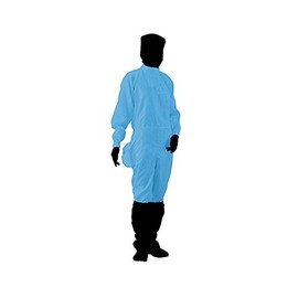 As One 21211SB CIC Azpure Clean Suit Blue LL Clean Clean