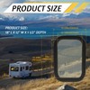 KUAFU RV Side Window 12" X 18" Replacement Trailer Camper