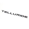 Xpipnns Matte Black Telluride Rear Tailgate Emblem Letter Fit 2022-2024