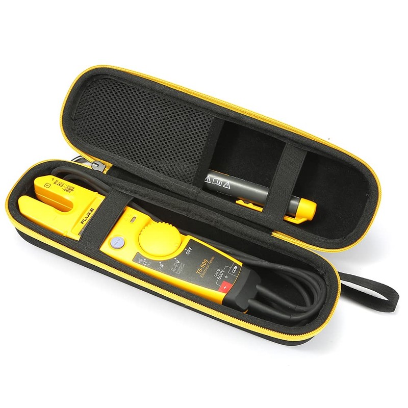 RAIACE Hard Carrying Case for Fluke T5-1000/T5-600 Electrical Voltage, Continuity