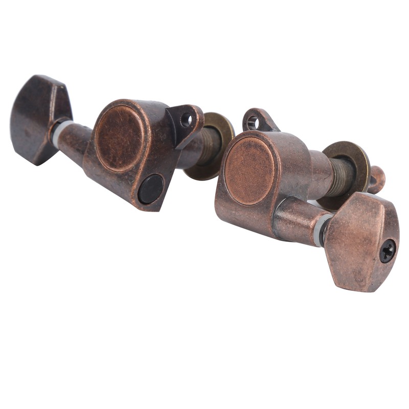 6Pcs Guitar Locking Tuners Tuning Pegs for Full Enclosed Electric