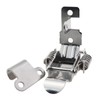 Caishun 2PCS Toolbox Elbow Knuckle Latch 3.7in Silver with Locking