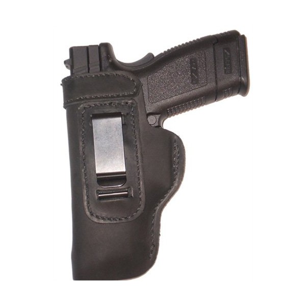 Pro Carry Kimber Ultra Carry II Leather Gun Holster LT Left Hand IWB Black