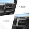 JeCar 4pcs for 4Runner Interior Door Handle Cover Trim Carbon
