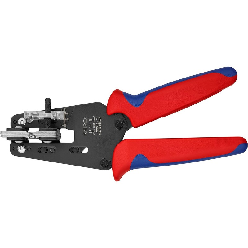 KNIPEX Precision Wire Stripper with Moulding Blades with Multi-Component Sleeves