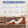 WSOFRLAC Orthopedic Bed Wedge Pillow Set 4PCS – Memory Foam