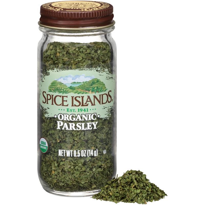 Spice Islands Organic Parsley, 0.5 Ounce