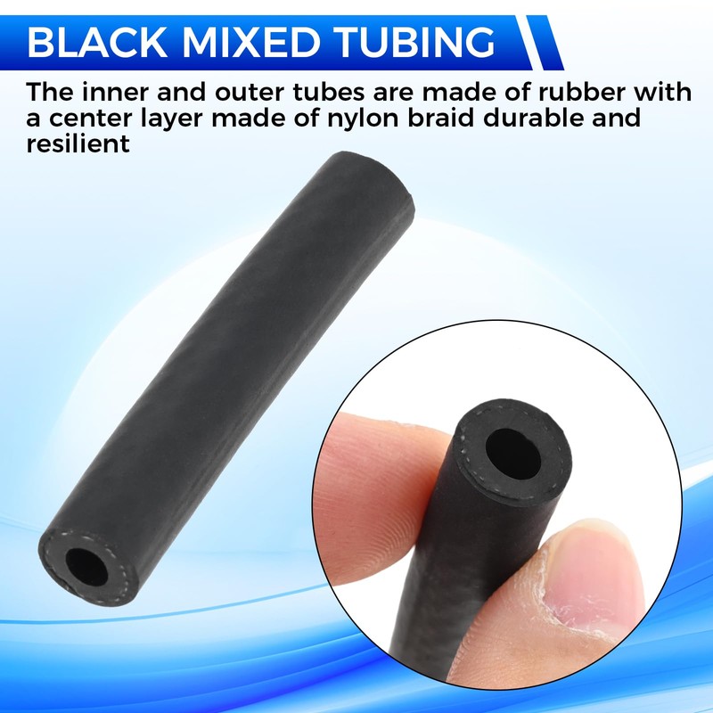 Mtsooning Petrol Hose Kit, Fuel Line Set with Fuel Filter