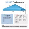 GOTRUTH 10x10 Canopy Replacement Top, Pop Up Tent with Air