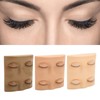 3Pcs Eyelash Practice Mannequin Head Double Layer Lash Mannequin Head