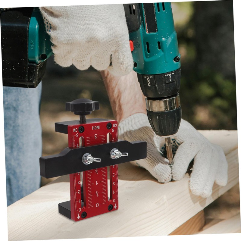 IWOWHERO Cabinet Door Positioner Accurate Installation Tool for Kitchen Cabinets