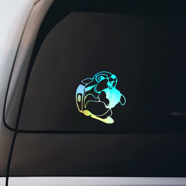 Thumper Rabbit Sticker Vinyl Decal Notebook Car Window Laptop 5"