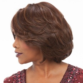 Vivica A. Fox GAIL New Futura Fiber, PS Cap Wig in Color 1B