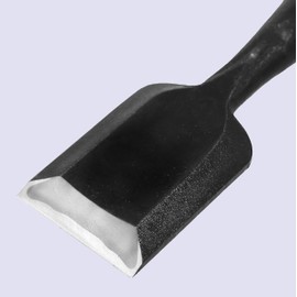 KAKURI Japanese Wood Chisel for Woodworking 1-5/8" (42mm), Made in JAPAN, Professional Wood Chisel Oire Nomi (Hand Forged), Japanese White Steel No.2 Blade, White Oak Wood Handle