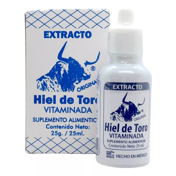 Hiel De Toro Vitaminada 25 Ml Extracto