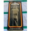 X-ACTO® Vintage #161 “V” Shaped Gouge Wood Carving 2 Blades