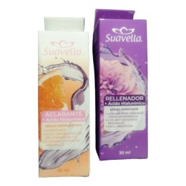 suavella Serum Aclarante Vit C + Serum Rellenador Acido Hialurónico